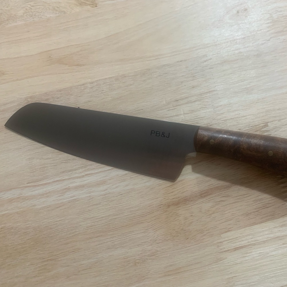 P,B, & J Custom Knife - Never Used.